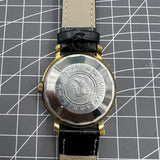 37mm China Kongque Automatic Mechanical Watch 33 Jews Black Dial Double Calendar