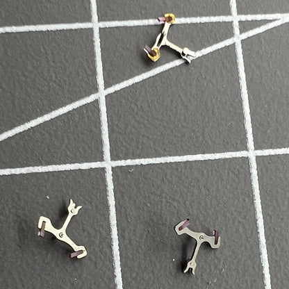 Pack of 3 pallet fork watch parts, generic fit for Movement 7009 7S26 #710, precise watch accessory