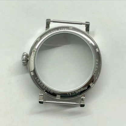 46mm stainless steel watch case, designed for ETA6497/6498 and ST3600/3621 movements.