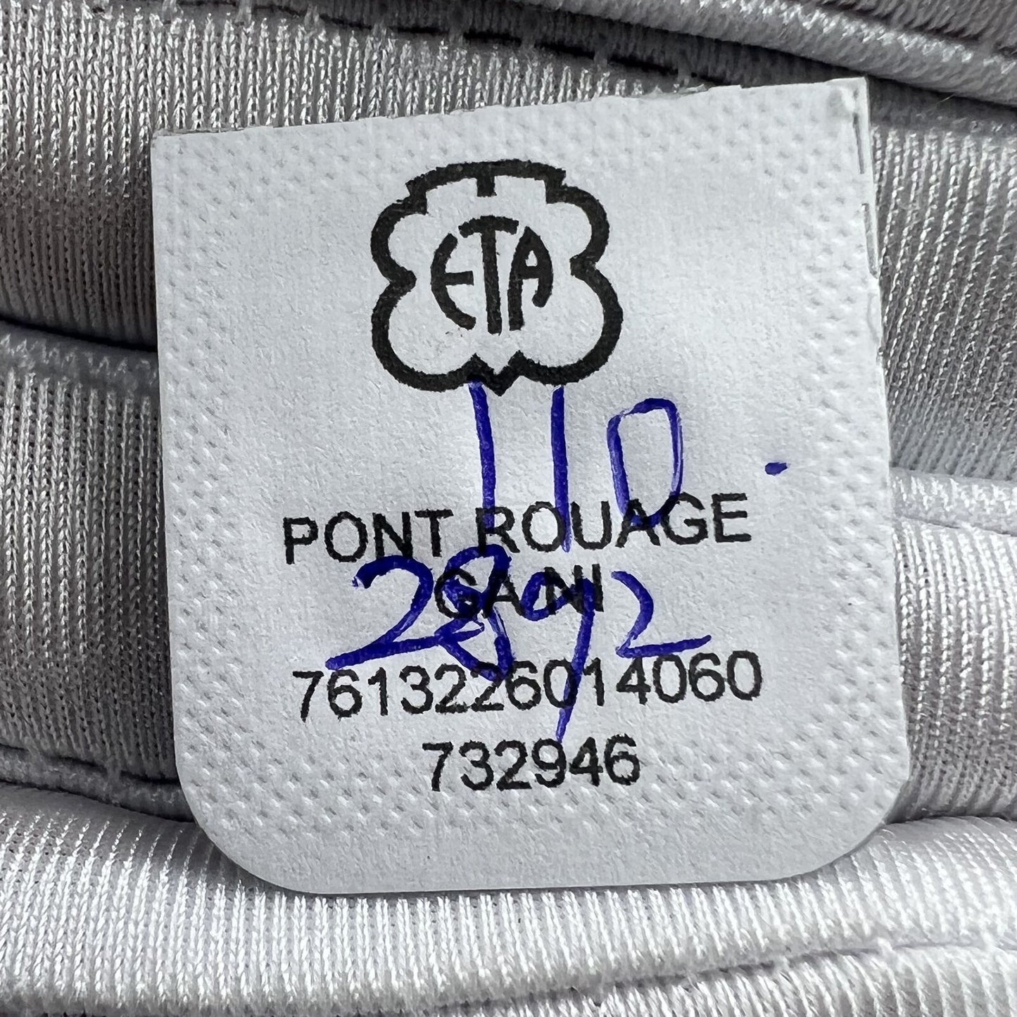 Ref.110 Train wheel bridge spare part for ETA 2892 movement, precision watch component.