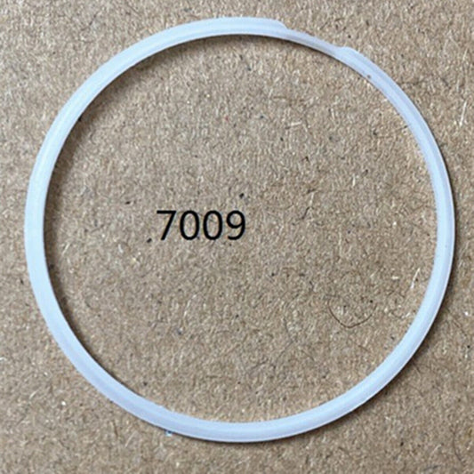 White cushion mount spacer ring for precise 7009 movement watch dial assembly