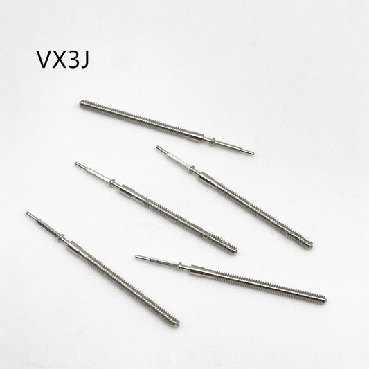 Lot de 10 tiges de remontoir génériques pour mouvement VX3J