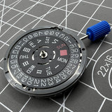 Black NH36 NH36A Roman Wheel Crown At 3.0 Automatic Mechanical Movement