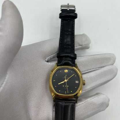 Chunlan 33mm steel manual watch with silver dial, 17 jewels, and matching metal band for classic style.