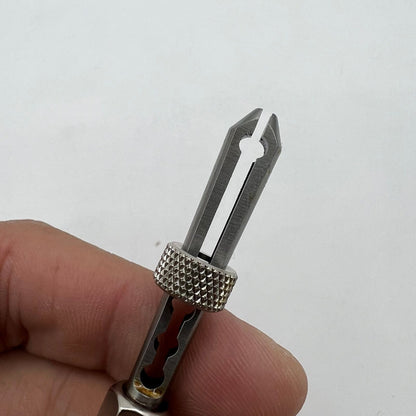 Bergeon 30610 DI 1.50mm barrel arbor holder for precise watch repair and maintenance tasks.
