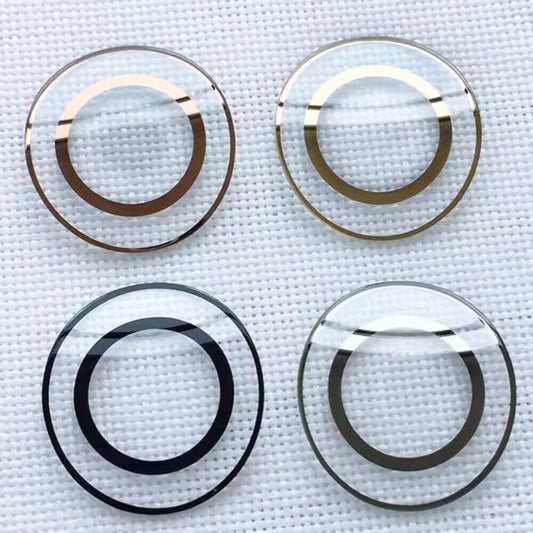 Colorful mineral crystal watch glass for SWA models 5519450, 5519447 by SWA brand