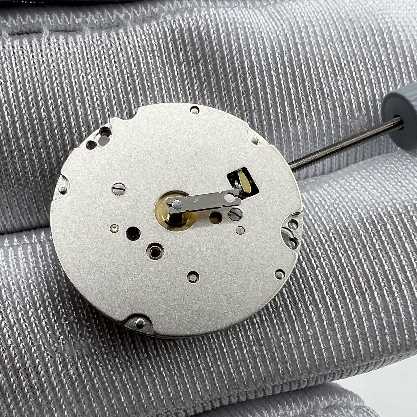 Swiss Movement Ronda 772 Quartz mechanism for precise watch accessory timekeeping accuracy.