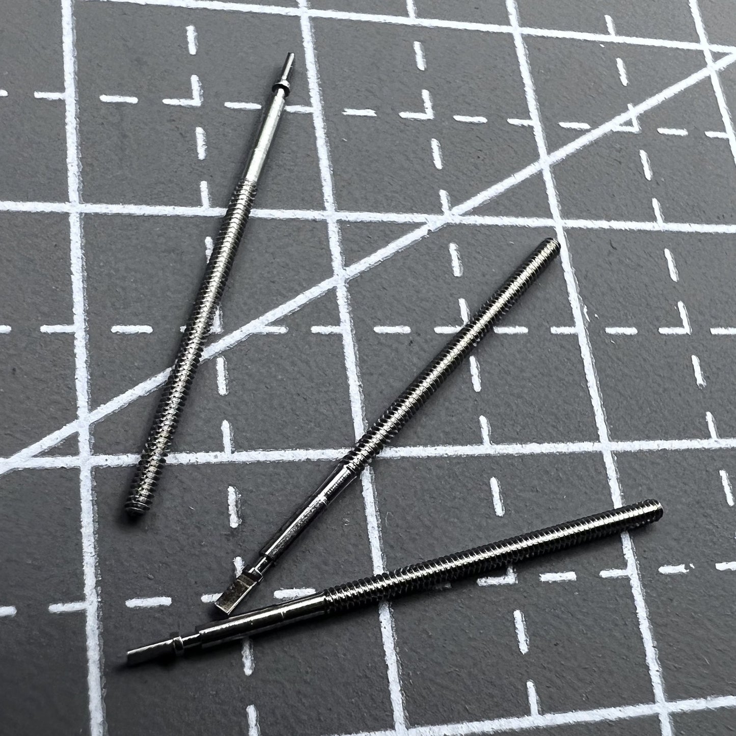 3er Set Ersatz Aufzugwellen Universal kompatibel ETA 255 111 Uhrwerk