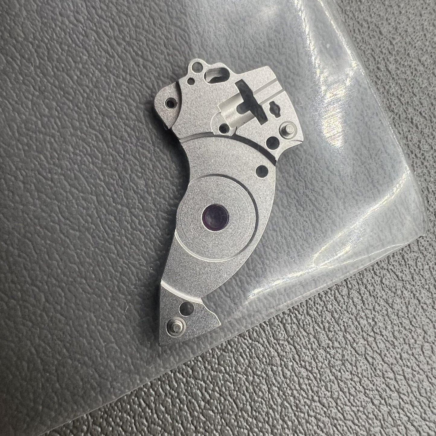 Brückenspange Silber Rad Passend ETA 2824 2834 2836 Uhrwerk Modell 110