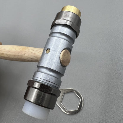 Bergeon Hammer 30417 Swiss Werkzeug mit austauschbaren Messing und