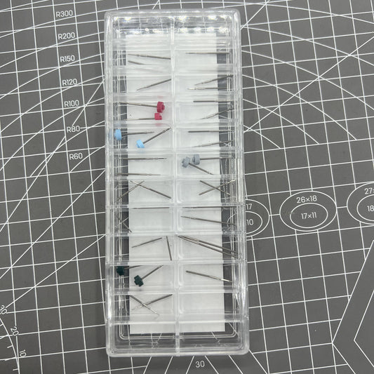 38 Stück Original Ronda Aufzugwellen für Ronda Uhrwerk in 19 Größen