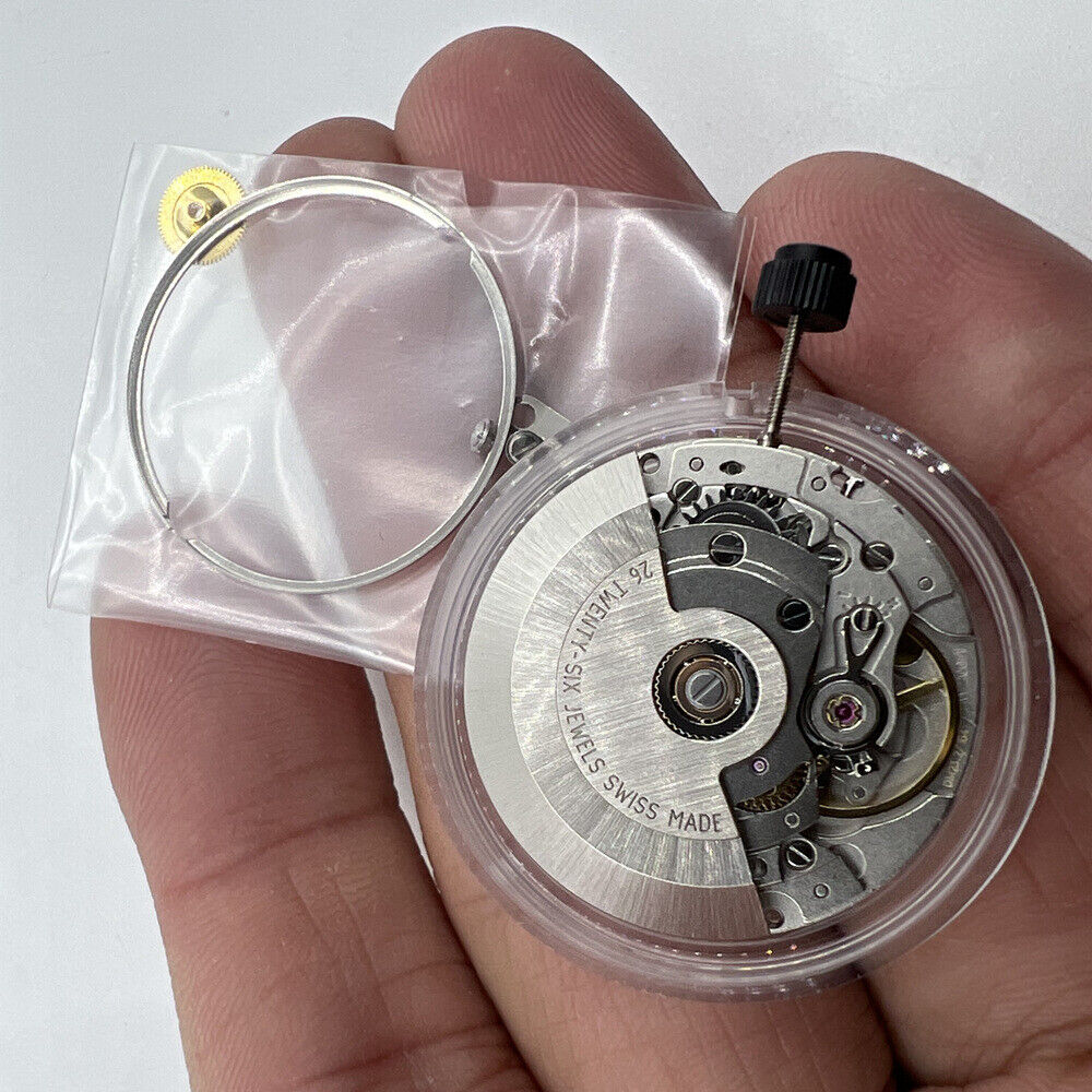 SW200-1 automatic watch movement by Sellita, precise ETA 2824-2 replacement for mechanical watches.