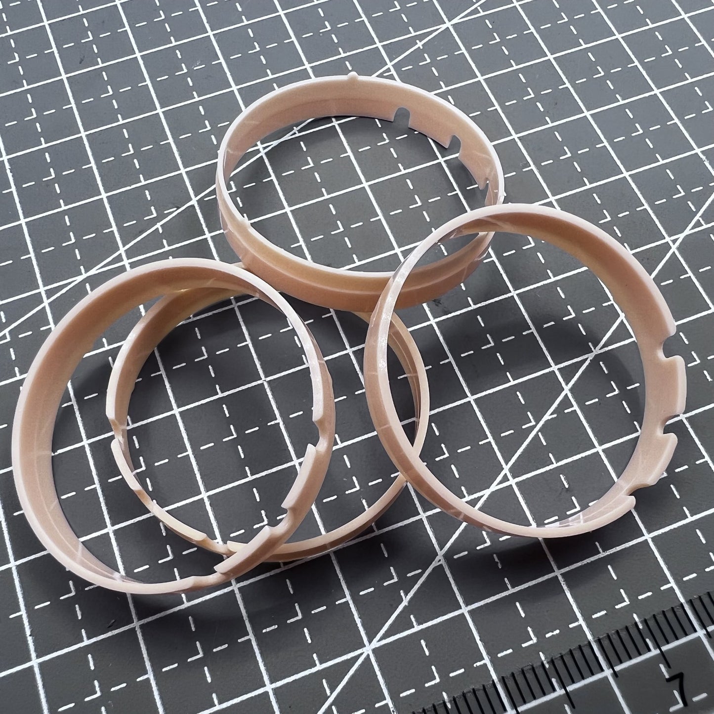 5 Stück Uhrgehäuse Montage Distanzring Zubehör für ETA G10.211 Uhrwerk