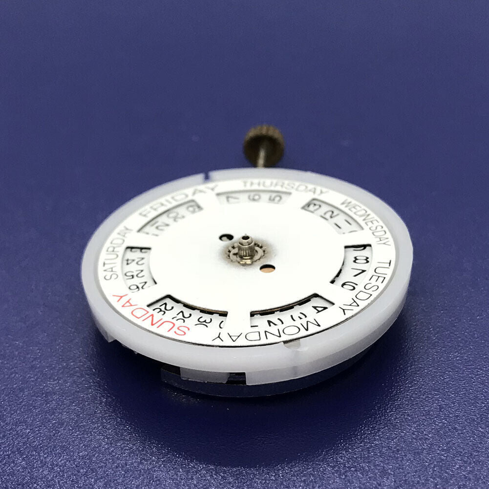 DG2813 Automatisches mechanisches Uhrwerk 8205 Ersatz Tag Datum Silber