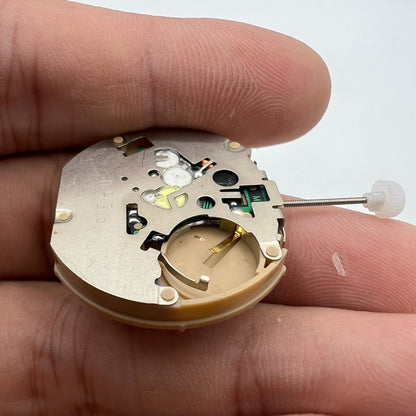 Brand New Quartz Movement Sunon PE60 Quartz Watch Movement 3 Hands With Date@6
