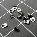 Silver Casing Clamp+Screws Fit for Seagull ST3600 ETA6497 Movement