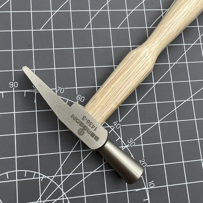 Swiss Made Bergeon 1438-3 watchmaker hammer, 70mm length, precision tool for repair and assembly.