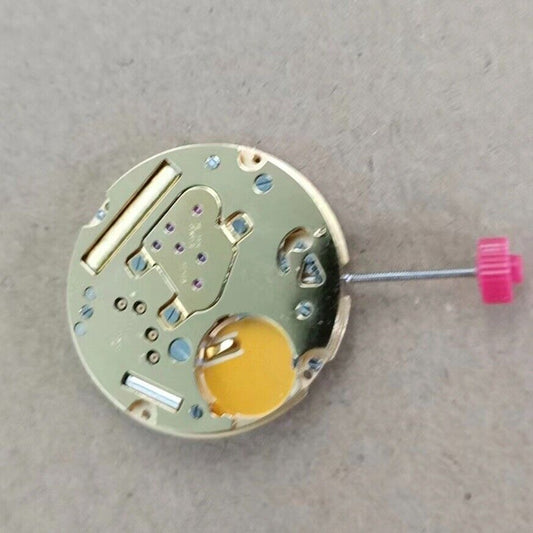 Ronda 1009 Swiss quartz watch movement with date display at 6 o'clock, durable and precise.