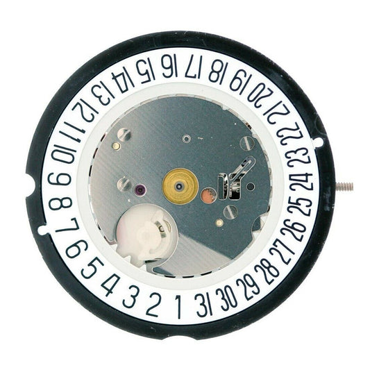 Ronda 515 Quarzuhrwerk, Datum bei 3/6