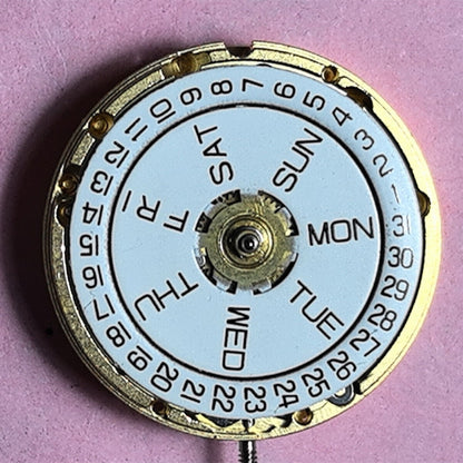 Swiss Made ETA2678-V8 watch movement with single calendar, reliable and precise for watch repairs.