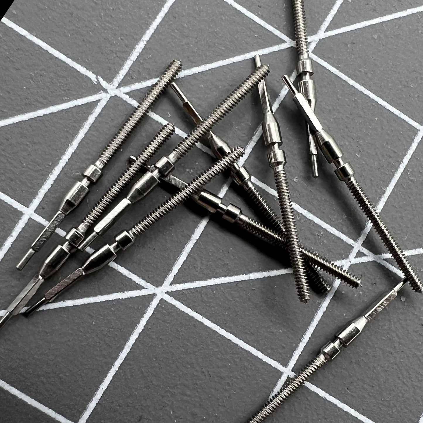 Tianjin ST1612 watch winding stem replacement for precise repair and maintenance.