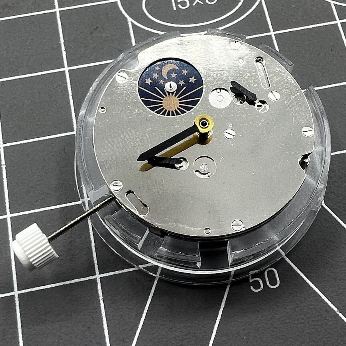 NN2813 automatic watch movement showcasing mechanical precision, compatible replacement for 8215 and 8200 models.