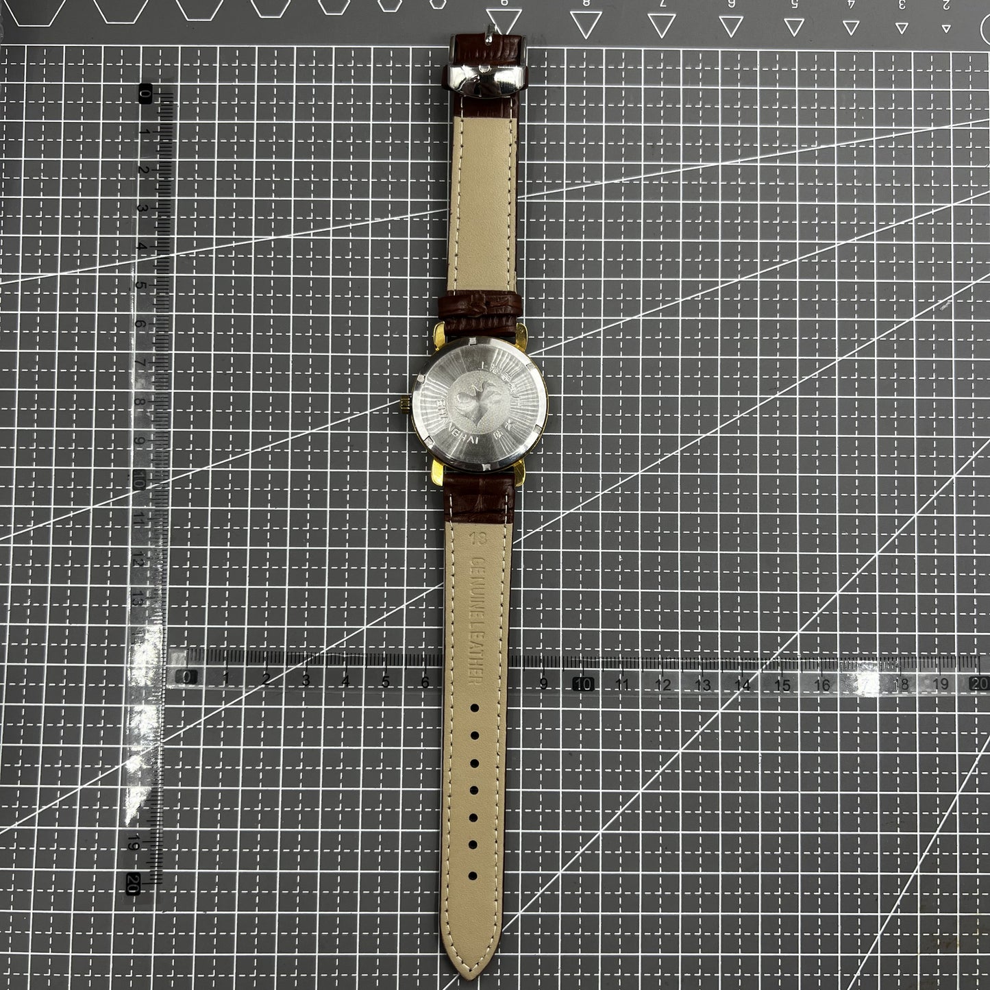 SHANGHAI JINJI Manuelle mechanische Uhr, römische Ziffern, 17 Juden, stoßfest