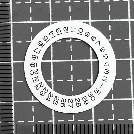 2 PIECES Thicken Date Disk Wheel Overlay for Tianjin Seagull 2824 2836 2813 8215
