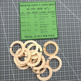 12 PIECES 5 Ligne Sizes Movement Case Spacer Casing Ring Holder #AC-676-10.5