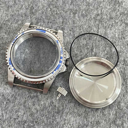 19 Options stainless steel retro watch case with sapphire glass for NH35/NH36, durable and stylish design.