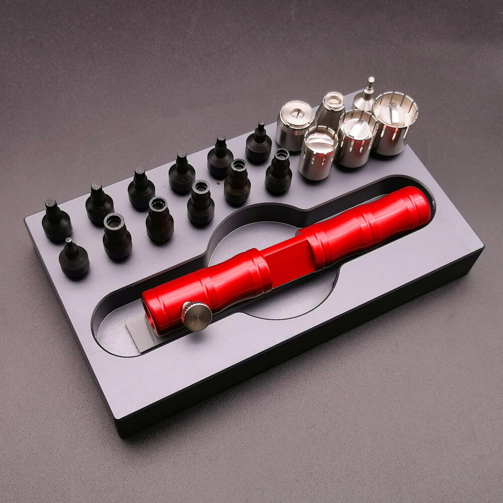 Watch Crown Tube Tool for Precision Battery Pusher Removal and Installation in Watch Repair