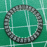 Wholesale Black Date Disk Wheel Date At 6 Generic for Miyota 8215 Movement