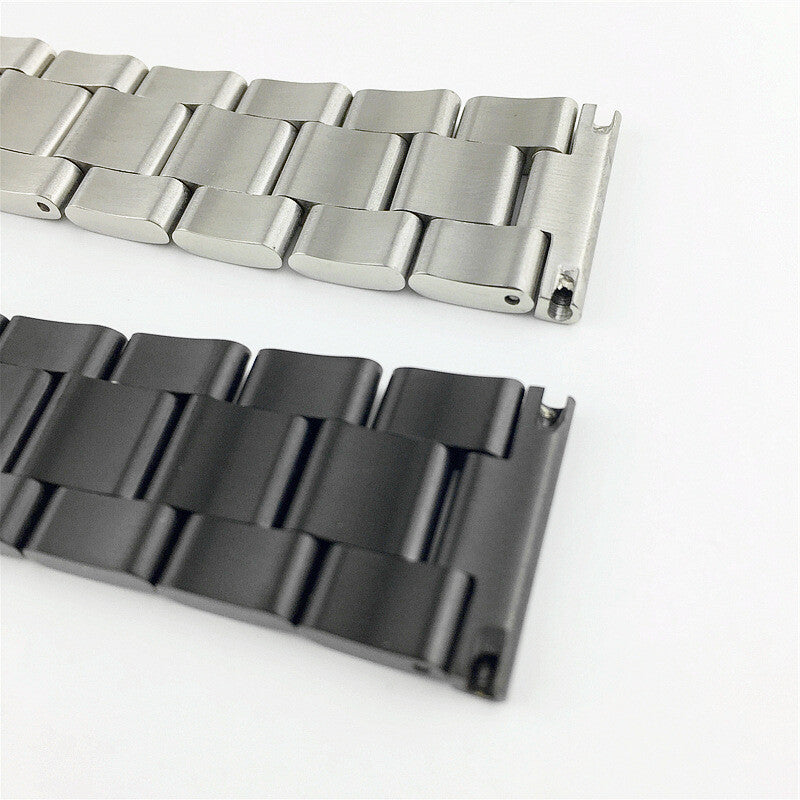 Diving Silk watch band with double lock buckle, waterproof strap for 18-26mm watches.