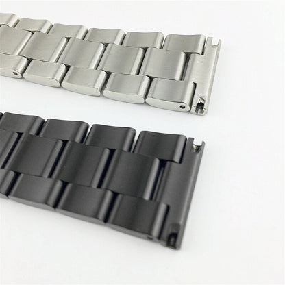 Diving Silk watch band with double lock buckle, waterproof strap for 18-26mm watches.