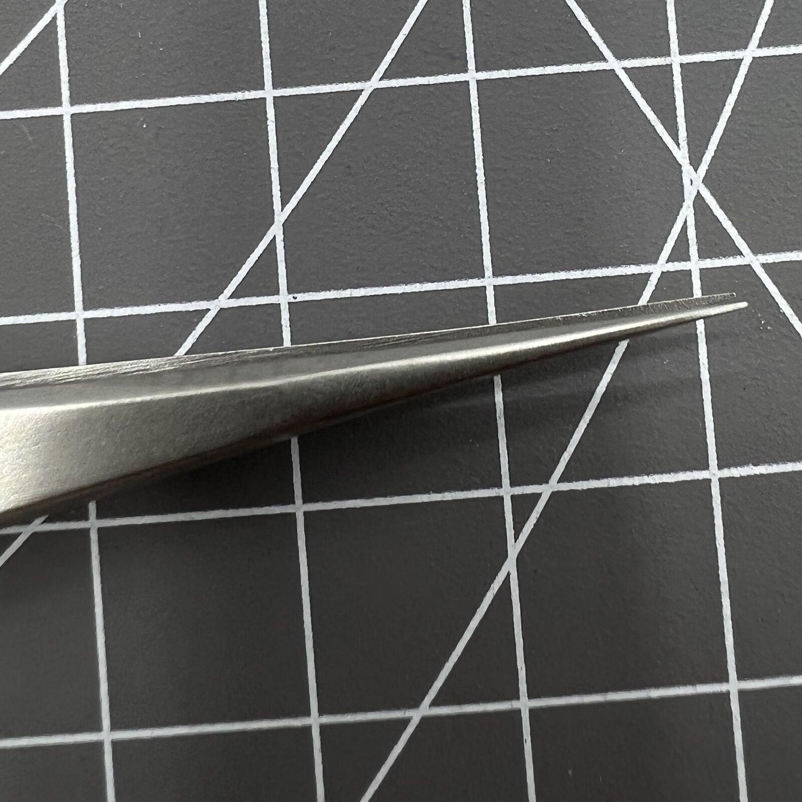 Bergeon 7024-3 Swiss Made 120mm anti-magnetic tweezers for precise watch repair tasks.
