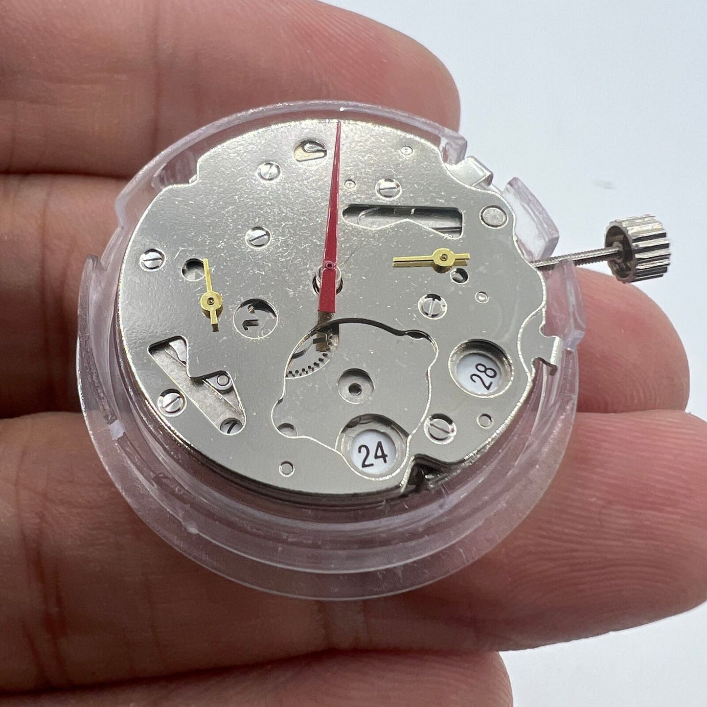 Seagull T16 watch accessory with automatic mechanical movement, date display at 6 o'clock, model 8205 2813.