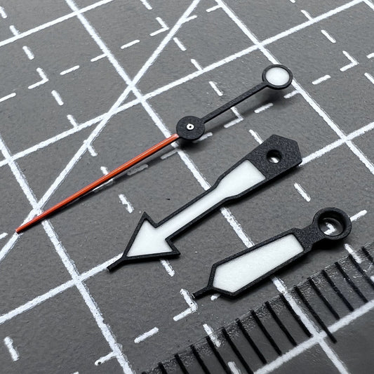 BGW-9 C3 Vintage Uhrzeiger Set mit Blaulicht für NH34 NH35 NH36 NH38 NH39 NH70