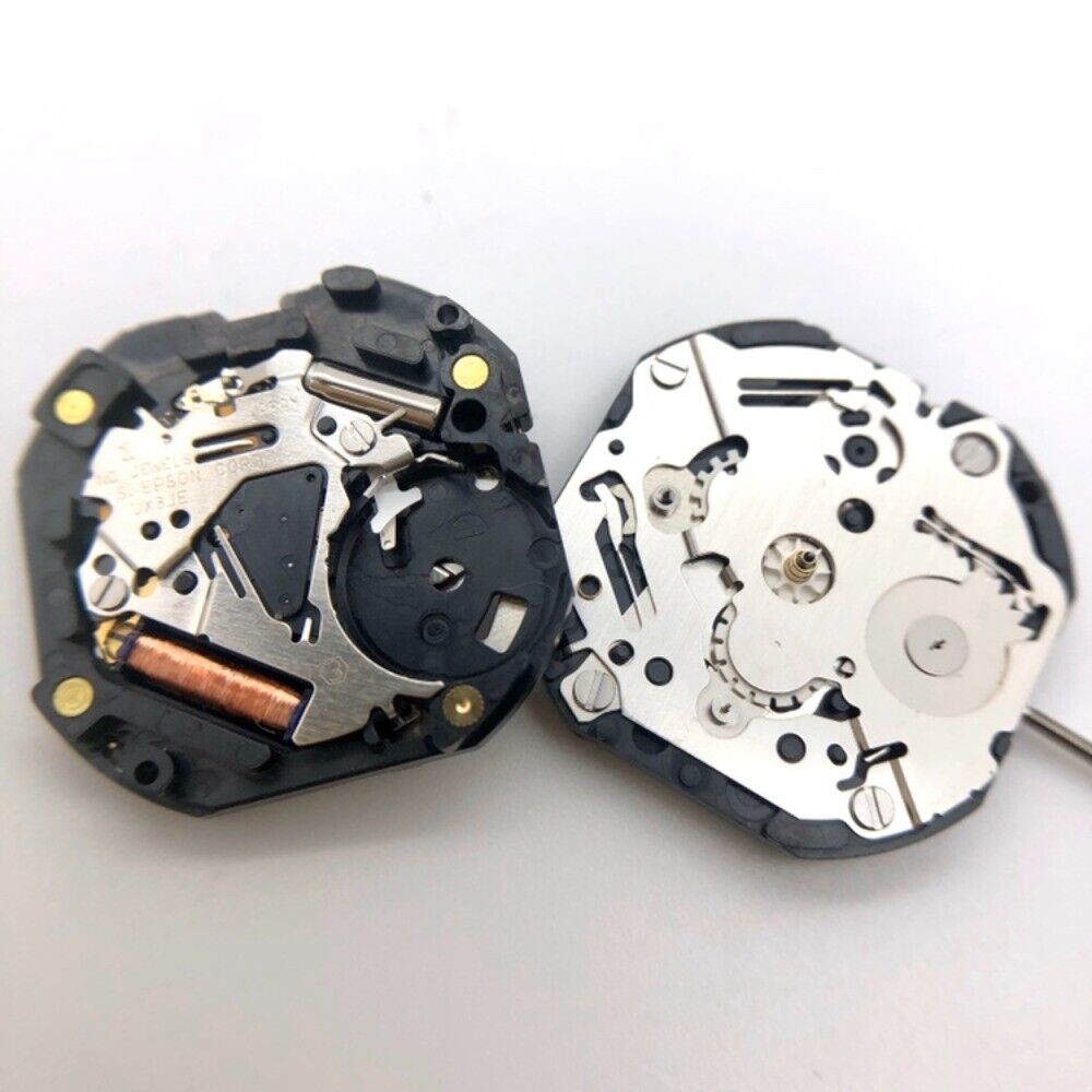 Hattori Epson VX3JE quartz watch movement, precision Japan-made component for repairs