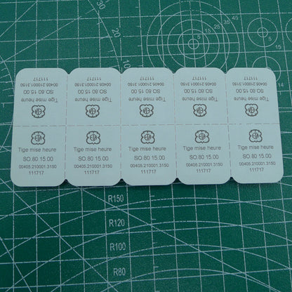 Watchmaker Swiss Made winding stems for ETA 210.001 movement, precision replacement parts for watch repair