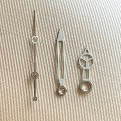 Green luminous hollow watch hands set for NH35 NH36 movement, improving readability and adding stylish detail.