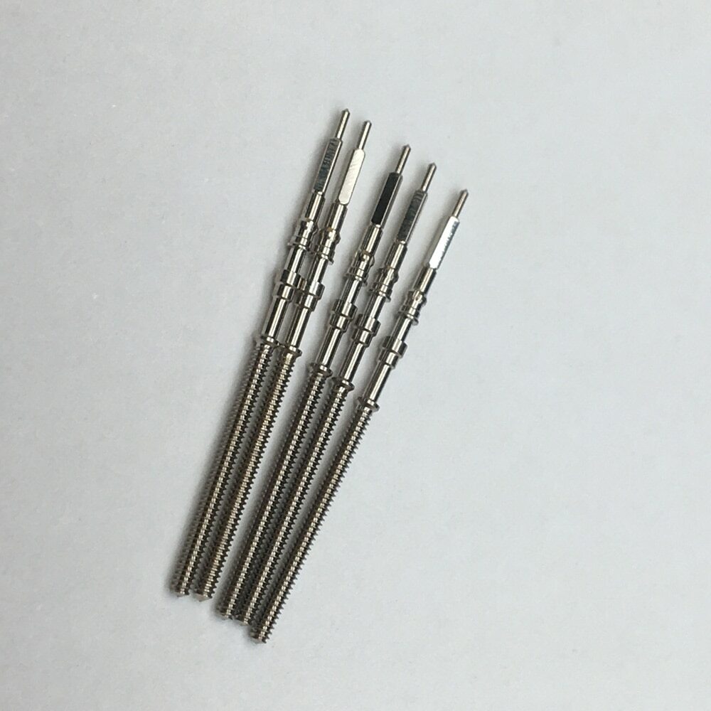Stainless steel winding stem for 4R36 NH35 NH36 NH38 NH39A watch movements