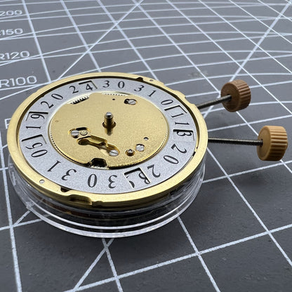Mouvement de montre à quartz Ronda 6202.B, 2 aiguilles, double tige, ancien stock 