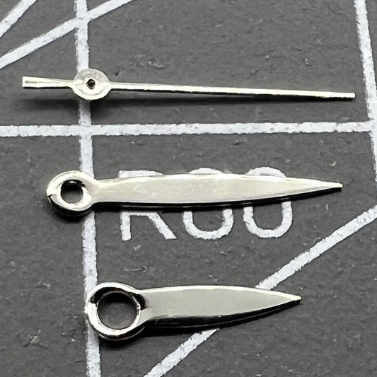 Jeu d'aiguilles de montre en argent n° 1518 pour mouvement Miyota 2035