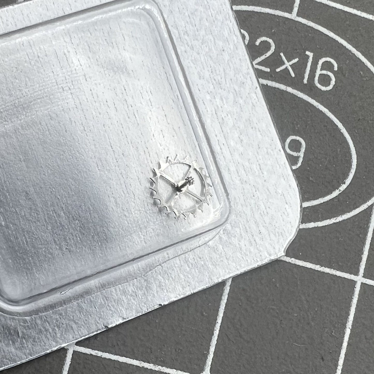 Hemmungsrad, generisch für ETA 2824-2 Uhrwerkteil 