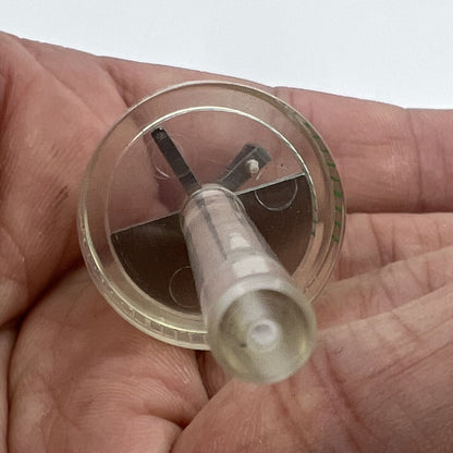 Horotec Micro Stella screw tool for precise balance regulation on Omega Co-Axial watches, ideal for fine tuning.