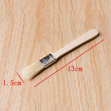 4pcs Wooden Handle Dust Cleaner Remover Soft Cleaning Brush Watch Repair Tool