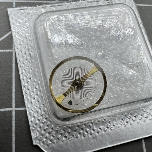 Complete Balance Wheel with Hairspring for Miyota 9015 watch movement by Miyota, precise timekeeping component