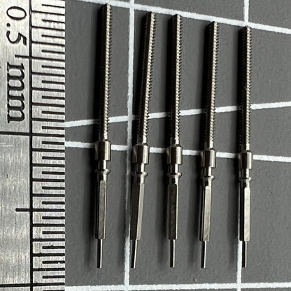 5PCS/Pack Watch Winding Stems Spare Parts Fit for China Made ST2555 Watch Part