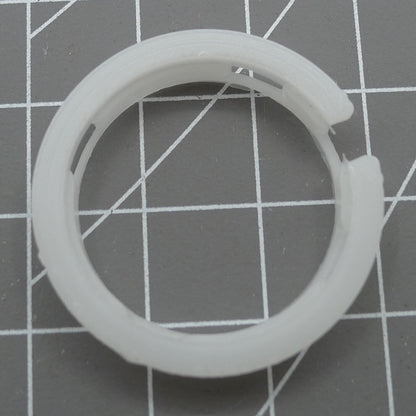 Miyota 2105 watch case spacer ring, 27-29.5mm, ensuring precise fit for secure movement installation.