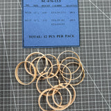 12 PIECES 2 Ligne Sizes Movement Case Spacer Casing Ring Holder #AC-676-13.5